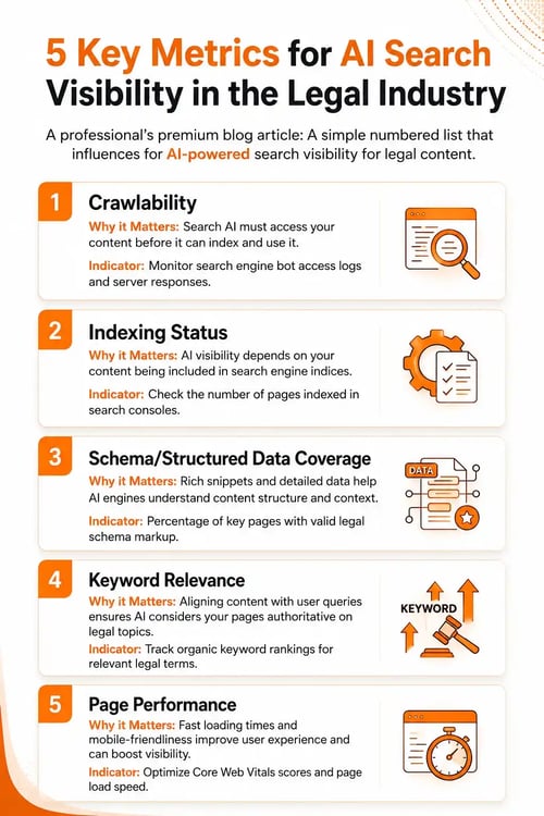 5 key metrics for AI search in legal