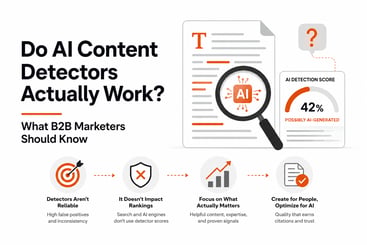 Do AI Content Detectors Actually Work What B2B Marketers Should Know