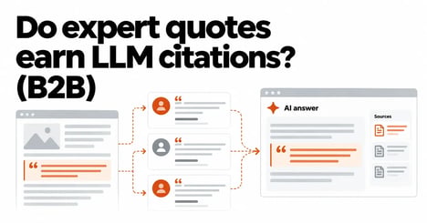 Do Expert Quotes Earn LLM Citations