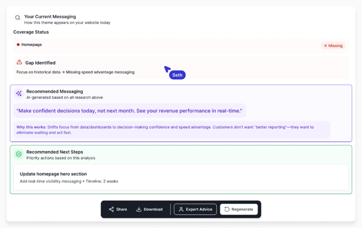 Product marketing strategy hero
