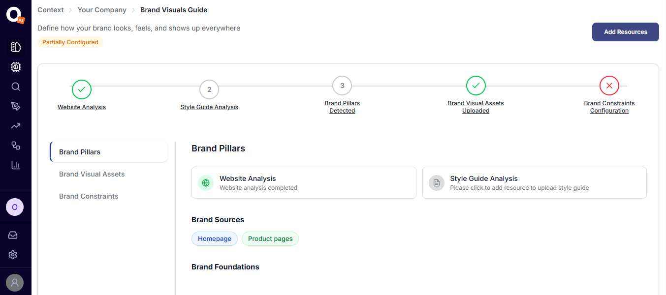 Brand Visuals Guide screenshot