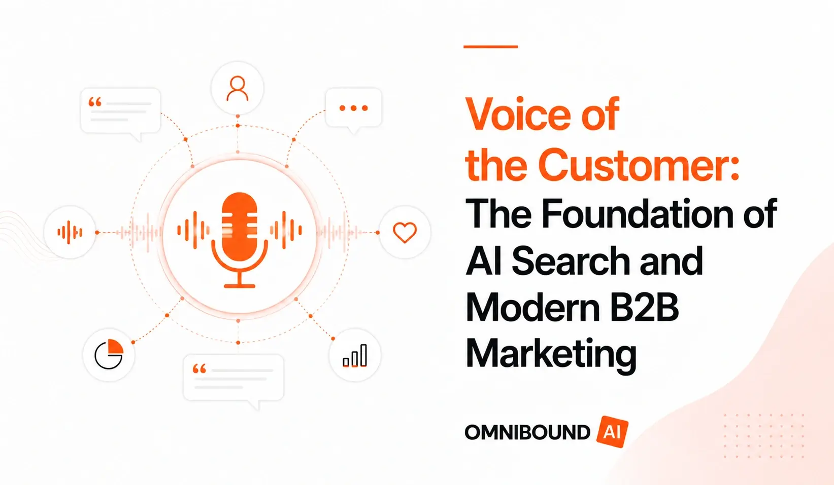 Voice of the Customer: The Foundation of AI Search and Modern B2B Marketing